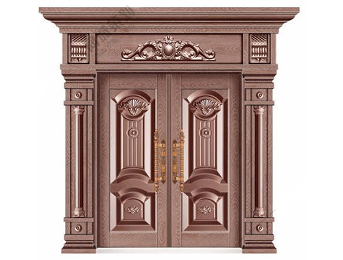 DH-8825富甲一方双开门精雕真紫铜